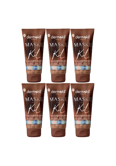 Dermokil Sıkılaştıcı ve Genç Görünüm Kil Maskesi 75 Ml X 6 Adet