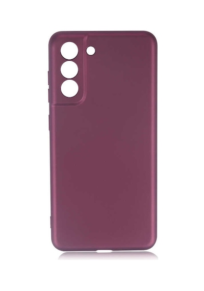 Galaxy Uyumlu S21 Fe Kılıf Premier Silikon Kapak - Mürdüm Mürdüm Mürdüm