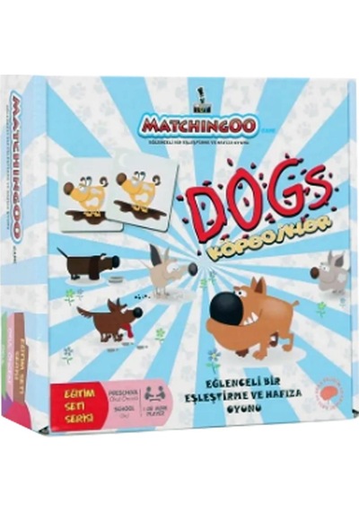 Matchingoo Eşleştirme Ve Hafıza Kartları : Köpekcikler