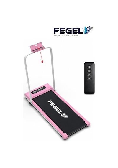 Fegel FG-07 FitShow Destekli Bluetooth Hoparlörlü Katlanabilir Koşu Bandı