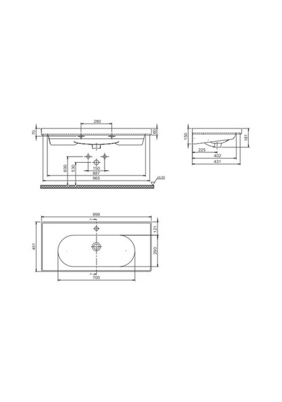 Mat Siyah Renkli Etajerli Seramik Lavabo, 100 Cm 508 Yeşil
