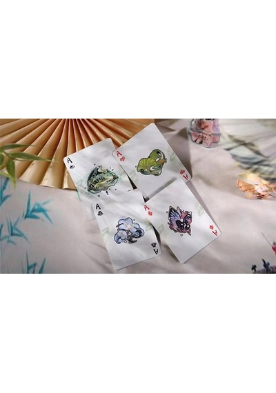 Kspcc King Star Flower Moon V2 Lotus Pound Premium Oyun Kağıdı İskambil Kartları