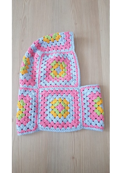 Balaclava Pembe Mavi Çok Renkli