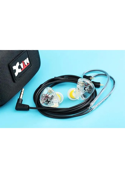 Xvive Xv-t9 Çift Balanslı Sürücülü In-ear Monitör Kulaklık - Siyah
