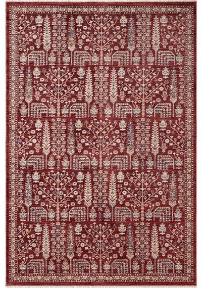 Renkli Vintage Modern Salon Koridor Yatak Ve Oturma Odası Halısı Turuncu