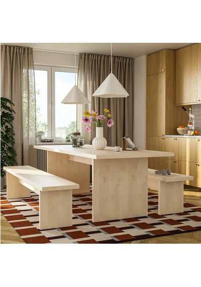 Ikea Huş Modern Yemek Masası - Yemek Masası Takımı Diğer
