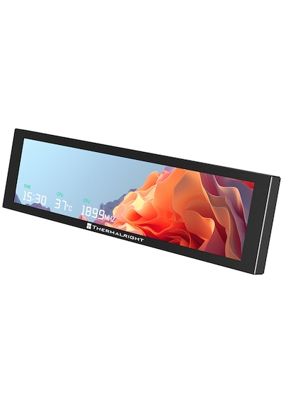 Thermalright Trofeo Vision 9.16 Lcd Black Manyetik Type-c Temalı Lcd Ekran