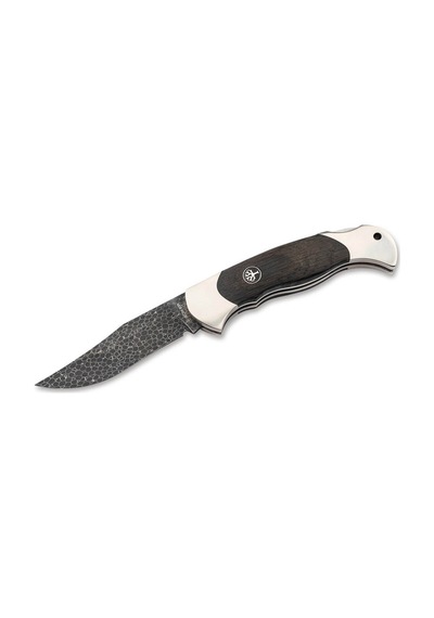 Böker Manufaktur Scout Bog Oak Damask Kamp Çakı Kahverengi