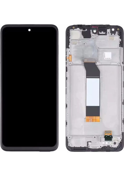 Xiaomi Uyumlu Redmi Note 11 Se Lcd Ekran Dokunmatik Siyah Çıtalı Oled