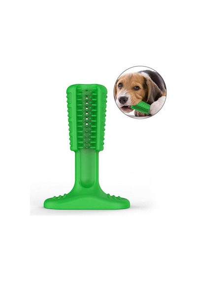Köpek Diş Fırçası Isırma Diş Temizleme Çubuk Oyuncağı Pet Oyuncak N11.998