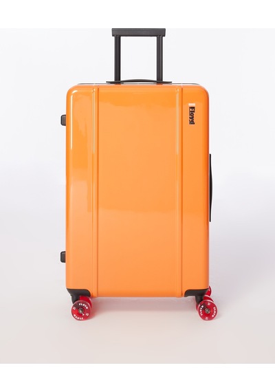 Floyd Turuncu Unisex Çekçekli Sert Valiz Floyd Check In - Hot Orange