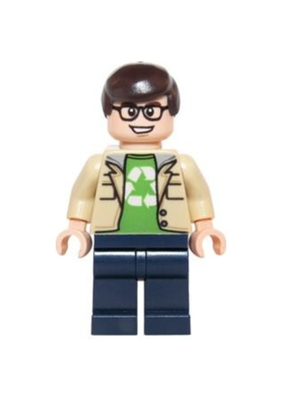 Lego Minifigür Big Bang Theory Leonard Hofstadter İdea014
