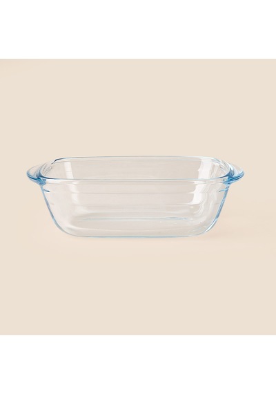 Glass Granada Cam Fırın Kabı - 17x5 Cm Çok Renkli