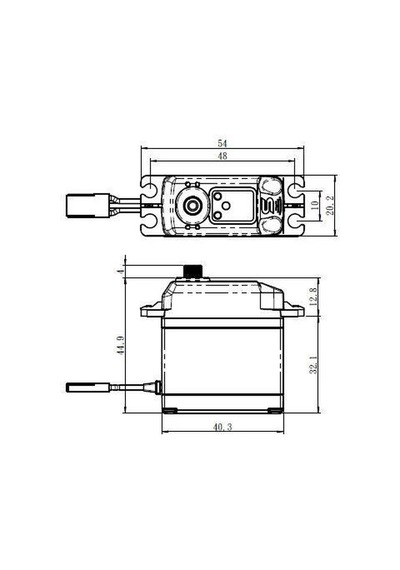 Savox Sb2230sgp Digital Servo Brushless Motor High Voltage Çelik Dişli