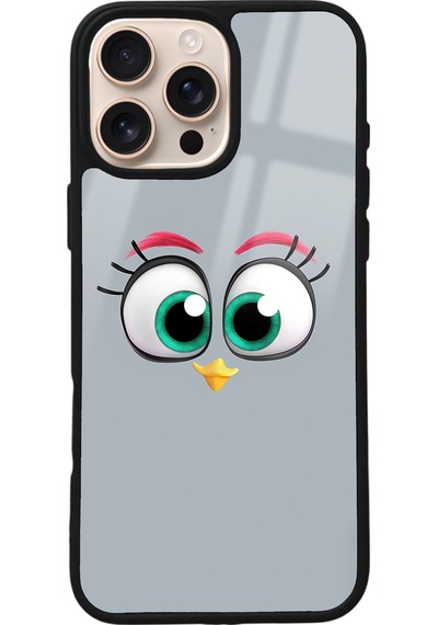 Apple Uyumlu iPhone 16 Pro Max Grey Tasarımlı Glossy Telefon Kılıfı Çok Renkli