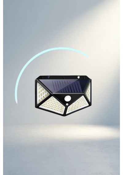 Suya Dayanıklı Bahçe Lambası 100 Led Güneş Enerjili Renkli