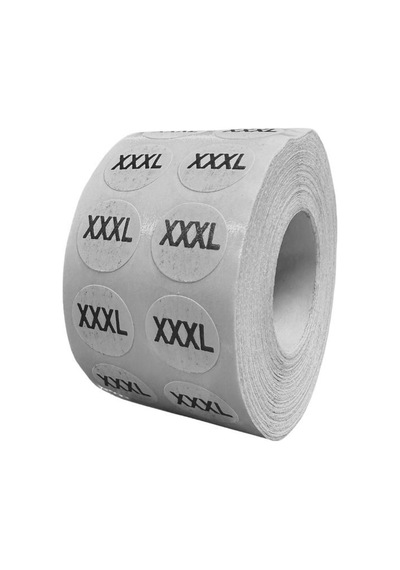 Örenler Plastik 15 Çap Beden Etiketi 2.500'lü Rulo 3xl Beyaz
