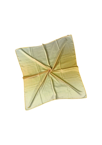 Mim Eşarp Emilya Rayon Degrade Eşarp 90x90 Cm Limon Sarısı