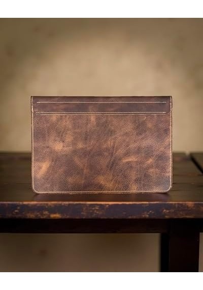 Hakiki Deri Macbook Kılıfı 13-14 İnç Gerçek Deri Premium Macbook Çantası, Macbook Air, Macbook Pro