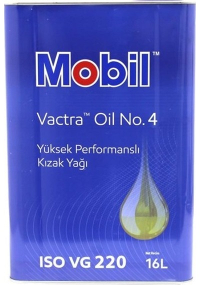 Mobil Vactra Oil No 4 Yüksek Performanslı Kızak Yağı 16 L