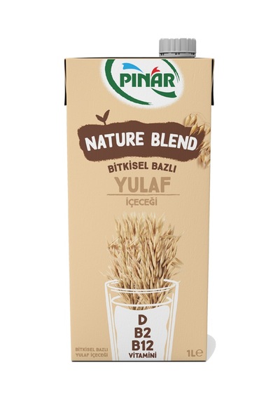 Pınar Nature Blend Bitkisel Bazlı Yulaf İçeceği 1 Lt X 6 Adet