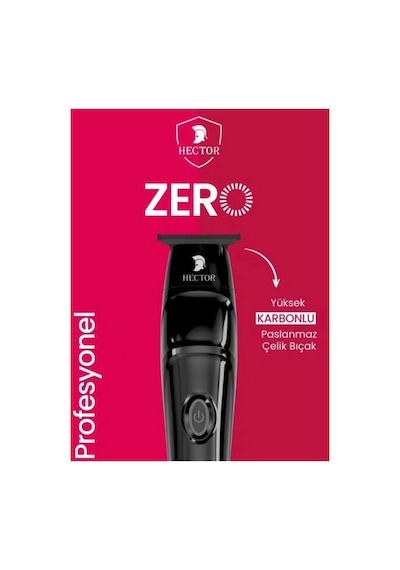 Zero Sakal Sıfırlama Tıraş Makinası + Tırnak Makası Hediyeli
