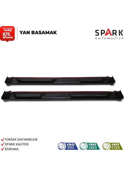Ford Connect 2008-2013 Yıl Aralığı Uyumlu Yan Basamak 6 Parça