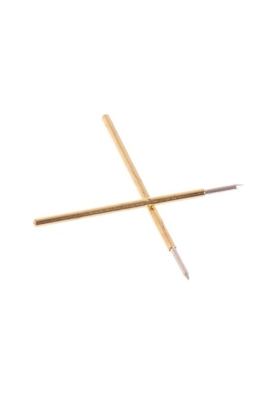 Pogo Pin P50-b1 100 Adet Set Altın Kaplama Yaylı Test Probu Pim 3a 0.5mm Programlayıcı Prob Arm Pic Atmel Eprom Flas