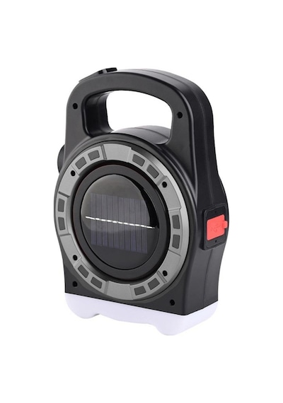 Kamp Lambası-feneri Ledli Fonksiyonlu Usb Şarjlı-güneş Enerjili 188 135 Mm
