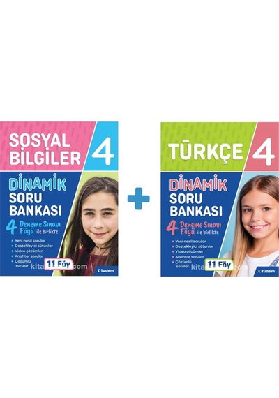 4.Sınıf Sosyal Bilgiler Dinamik Sb + 4.Sınıf Türkçe Dinamik Sb