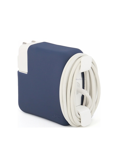 Magsafe Şarj Aleti Silikon Kılıfı Mac Pro Magsafe 1-2 85w Usb-c 87w-96w-140w Uyumlu Mavi