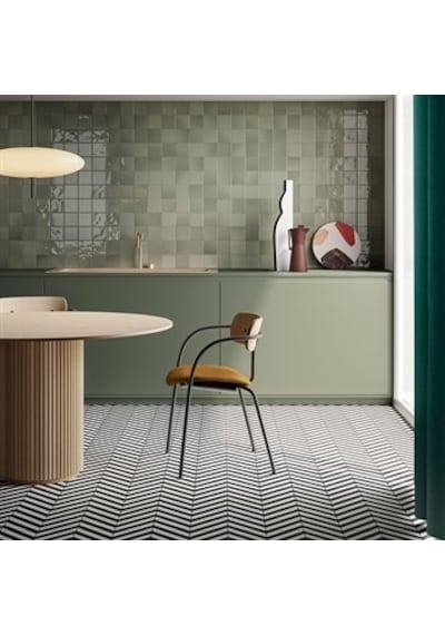 VitrA 15x15 Retromix Siyah-beyaz Mat Porselen Karo K94845700001vte0