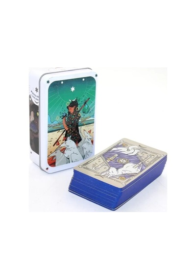 Metal Kutulu Tarot Kartı Alk2770