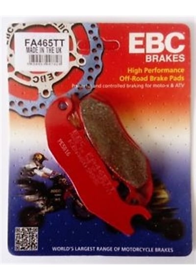 Honda Crf 250 L 13- Ebc Fa465Tt Karbon Ön Fren Balatası