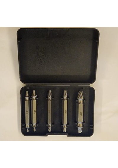 Hasarlı Vida Kılavuz Çıkarıcı Set 5 Parça