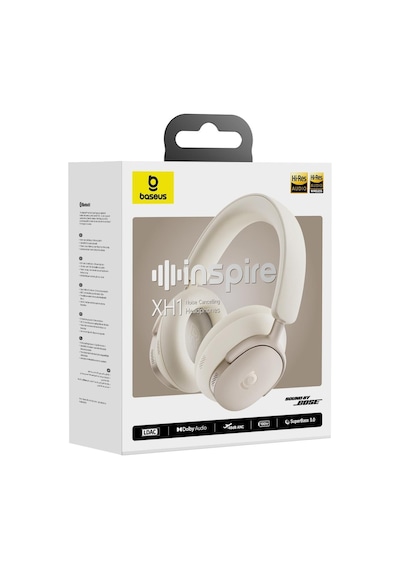 Baseus Inspire Sound By Bose XH1 Bluetooth 6.0 Kulak Üstü Kulaklık