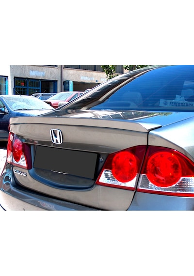 Honda Civic Fd6 Bagaj Üstü Spoyler 2006-2012 Plastik/Boyası
