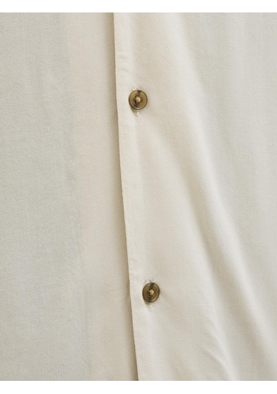 Jack & Jones Erkek Kısa Kollu Gömlek - Jeff - 12268443 Moonbeam Çok Renkli