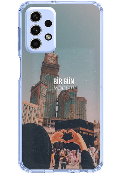 Samsung Galaxy A33 Uyumlu Kabe Sevdası Baskılı Silikon Kılıf Renkli