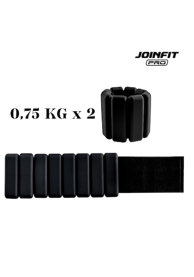 Joinfit El Ve Ayak İçin Bilek Ağırlığı 0,75 Kg 2 Adet Siyah
