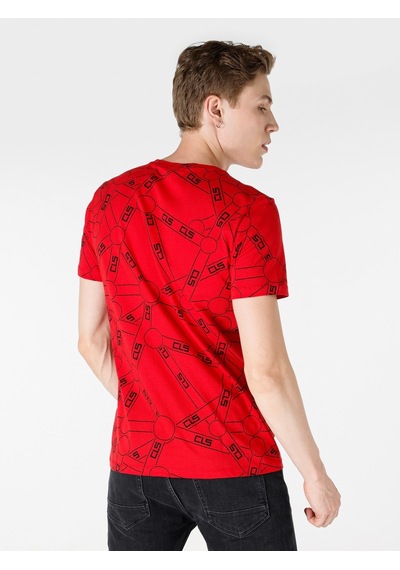 Colin's Colins Kırmızı Erkek Tshirt K.Kol Cl1064595 Q1.V2 Red 001