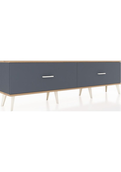 Arges Tv Ünitesi 2 Çekmeceli 176x30x51 Antrasit-çam/antrasit Atlas Çam/antrasıt Arges Tv Ünitesi 2 Çekmeceli 176x30x51 Antrasit-çam/antrasit Atlas Çam/antrasıt