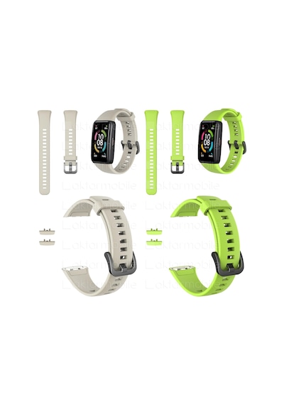 Huawei Band 6 Silikon Kordon Premium Spor Kayış - 14 Renk