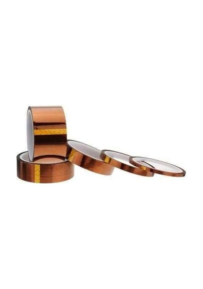 Isıya Dayanıklı Kapton Poliimid Bant 25mm 30 Metre Elektronik Yalıtım Ve 3d Yazıcı Maskelemesi