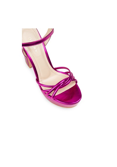 Deery Pembe Platform Topuklu Kadın Abiye Ayakkabı - K2032zpmbm01 Pembe