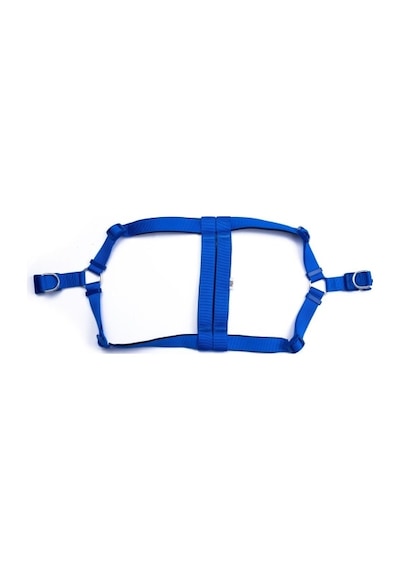 Doggie Konfor Ronin Dokuma Göğüs Tasması Royalblue 3x75 85 Cm