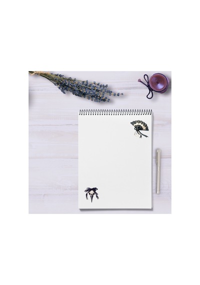 61 Adet Siyah Coquette Gotik Sticker Seti - Etiket Seti Sketchbook