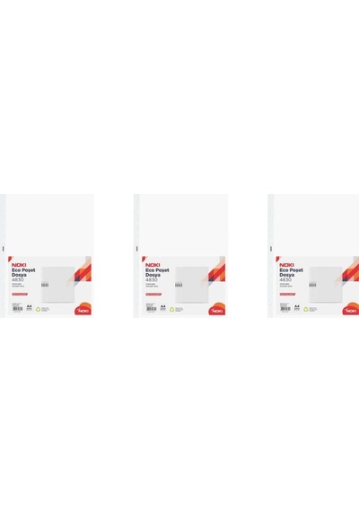 Eco Poşet Dosya A4 100x3 Diğer