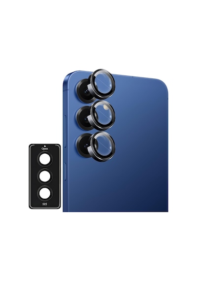 Samsung Galaxy S25 İçin Kolay Kurulum Aparatlı Kamera Lens Koruyucu 9h Temperli Cam Hd Görüntü Darbelere Karşı S25 Koruyucu Alüminyum Alaşım Çerçeve S25 Kamera Koruyucu Siyah Samsung Galaxy S25 İçin Kolay Kurulum Aparatlı Kamera Lens Koruyucu 9h Temperli Cam Hd Görüntü Darbelere Karşı S25 Koruyucu Alüminyum Alaşım Çerçeve S25 Kamera Koruyucu Siyah