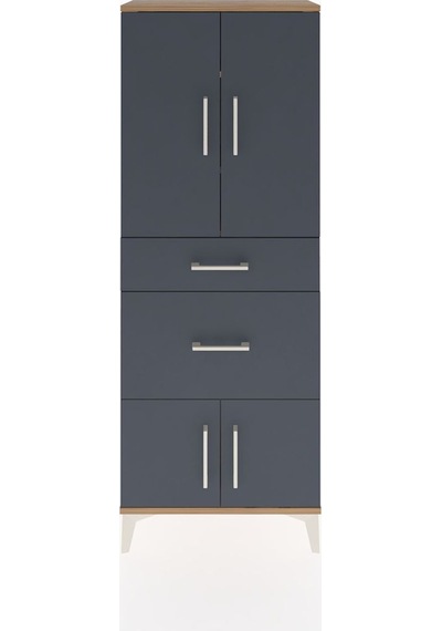 Arges Dolap 3 Raflı 2 Çekmeceli 4 Kapaklı 60x30x163 Çam-antrasit Atlas Çam Arges Dolap 3 Raflı 2 Çekmeceli 4 Kapaklı 60x30x163 Çam-antrasit Atlas Çam